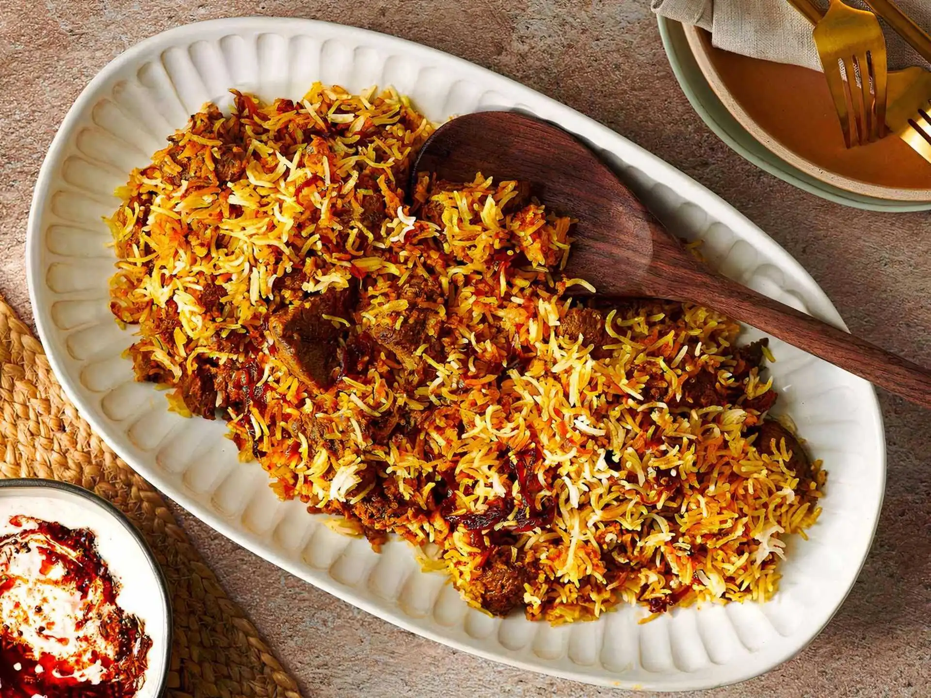 Delicious Lamb Biryani in Vancouver, AB