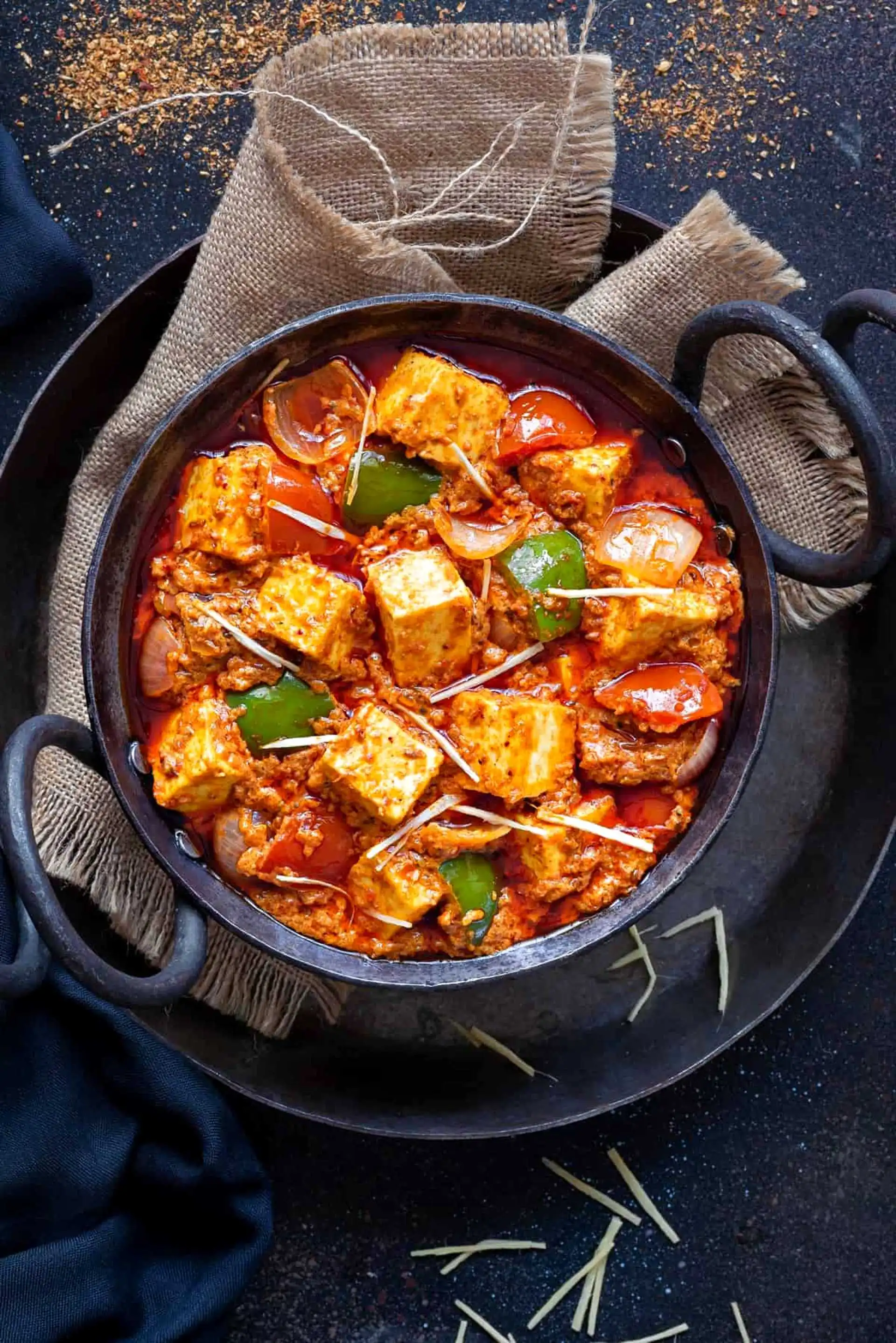 Delicious Kadai Paneer in Vancouver, AB