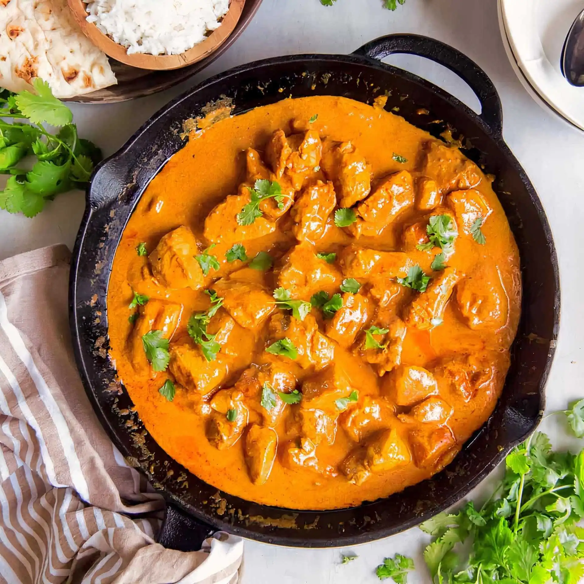 Delicious Butter Chicken in Vancouver, AB